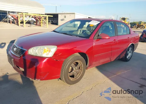 2007 Chevrolet Malibu Lt из США, поврежденный, VIN 1G1ZT58F07F146080